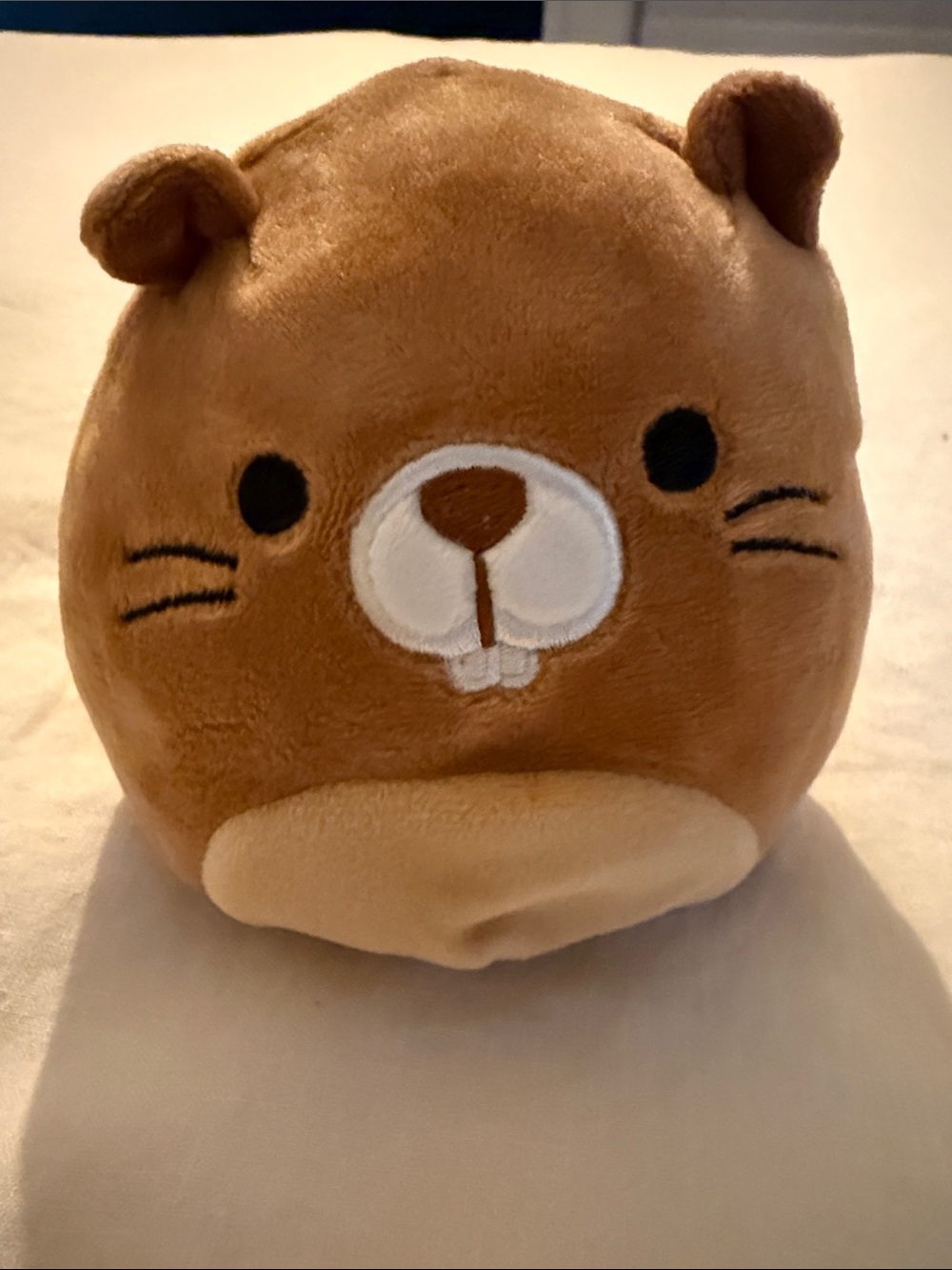 Squishmallows Brown & Cream Beaver Plush